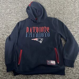 NFL Patriots Navy Blue Hoodie